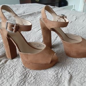 Brown Platform Heels
